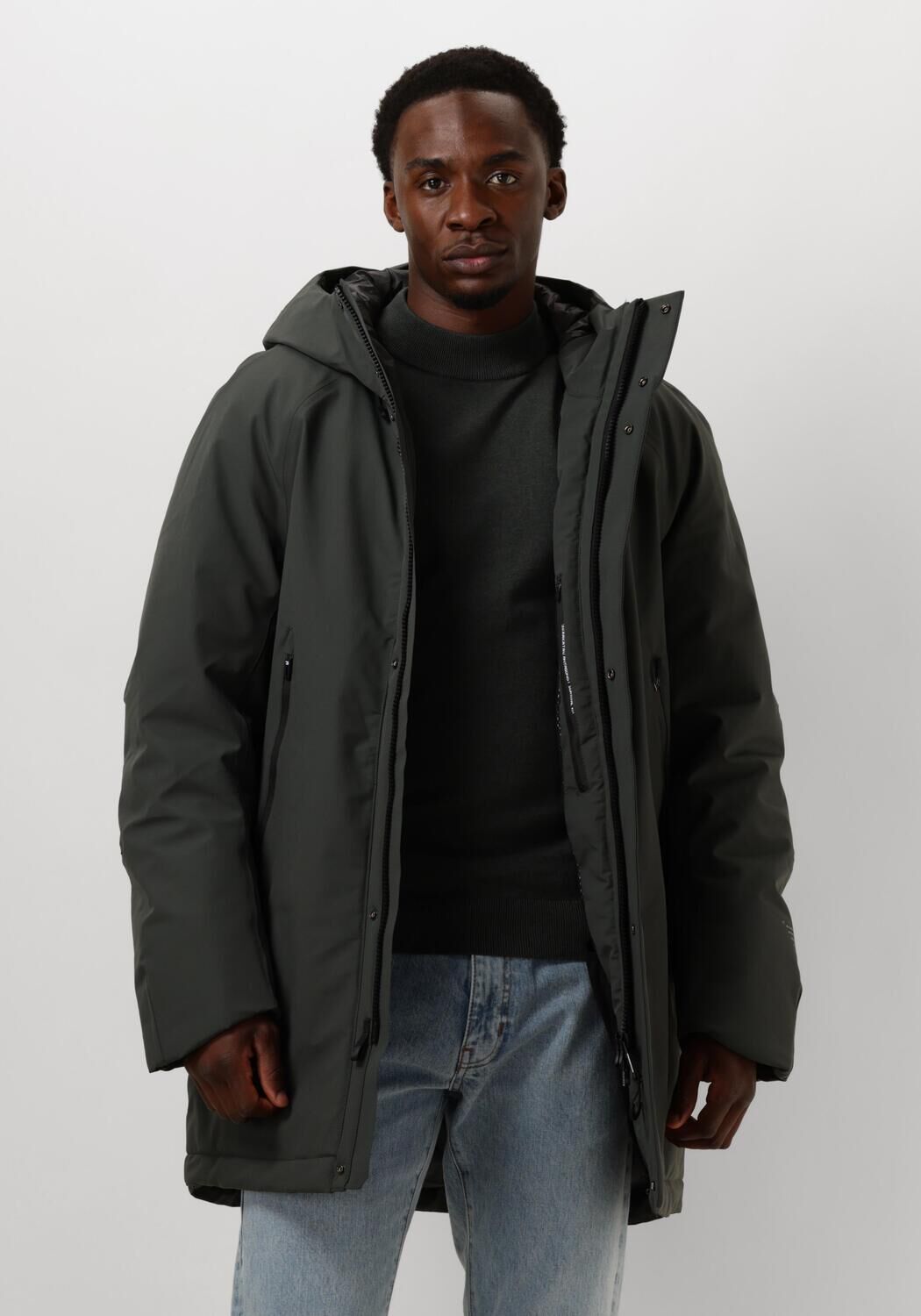 Krakatau Qm483 Parka Groene Jas Green Heren