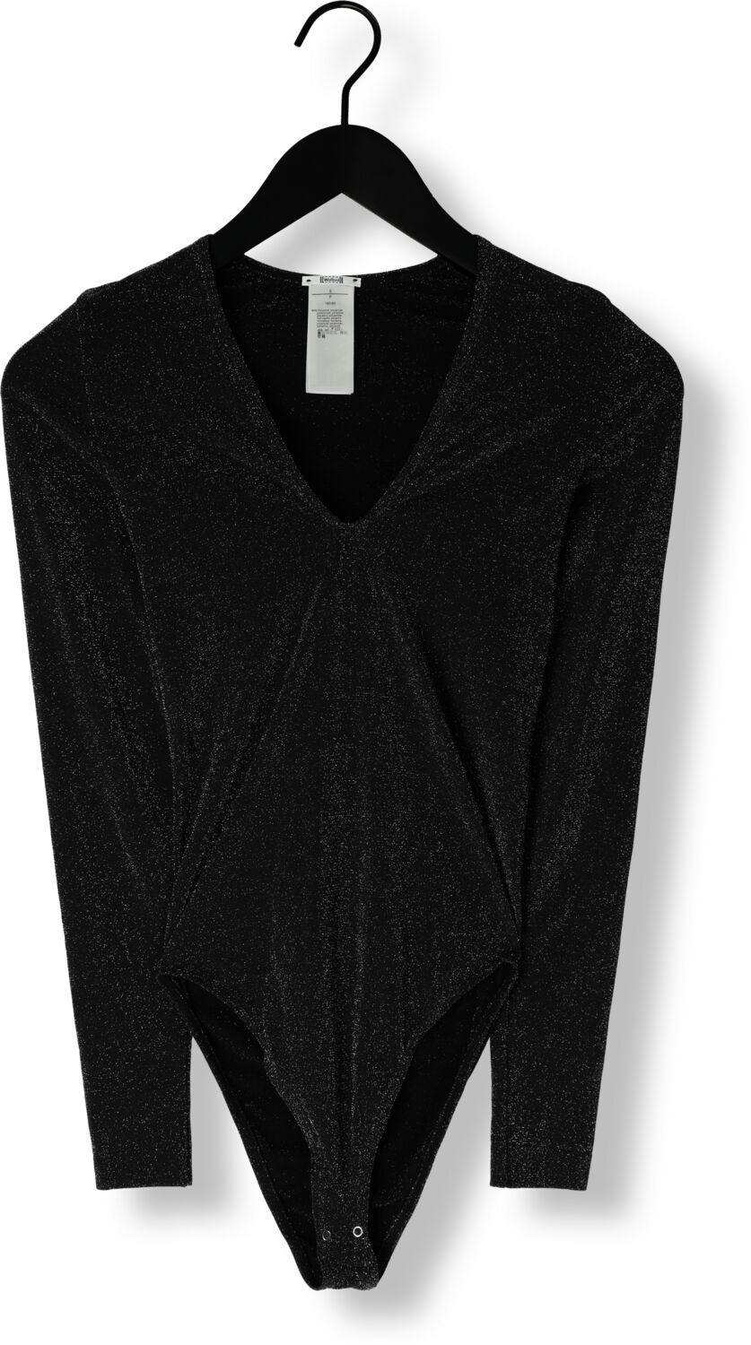 WOLFORD Dames Tops & T-shirts Shimmer Body Zwart