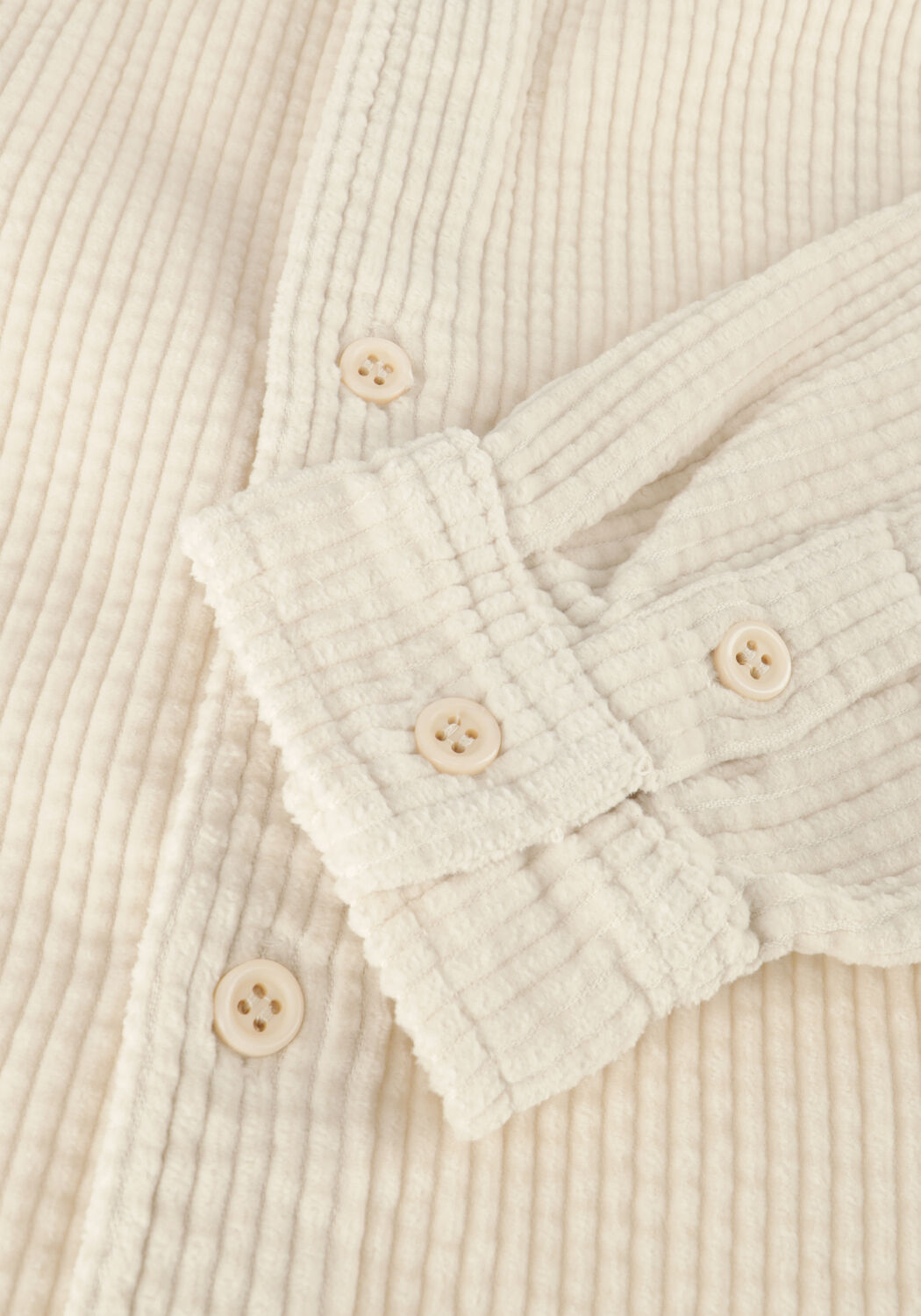 Ecru AMERICAN VINTAGE Casual overhemd PADOW KID - large