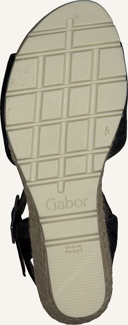 Zwarte GABOR Espadrilles 842.1 Zwarte GABOR Espadrilles 842.1 - large