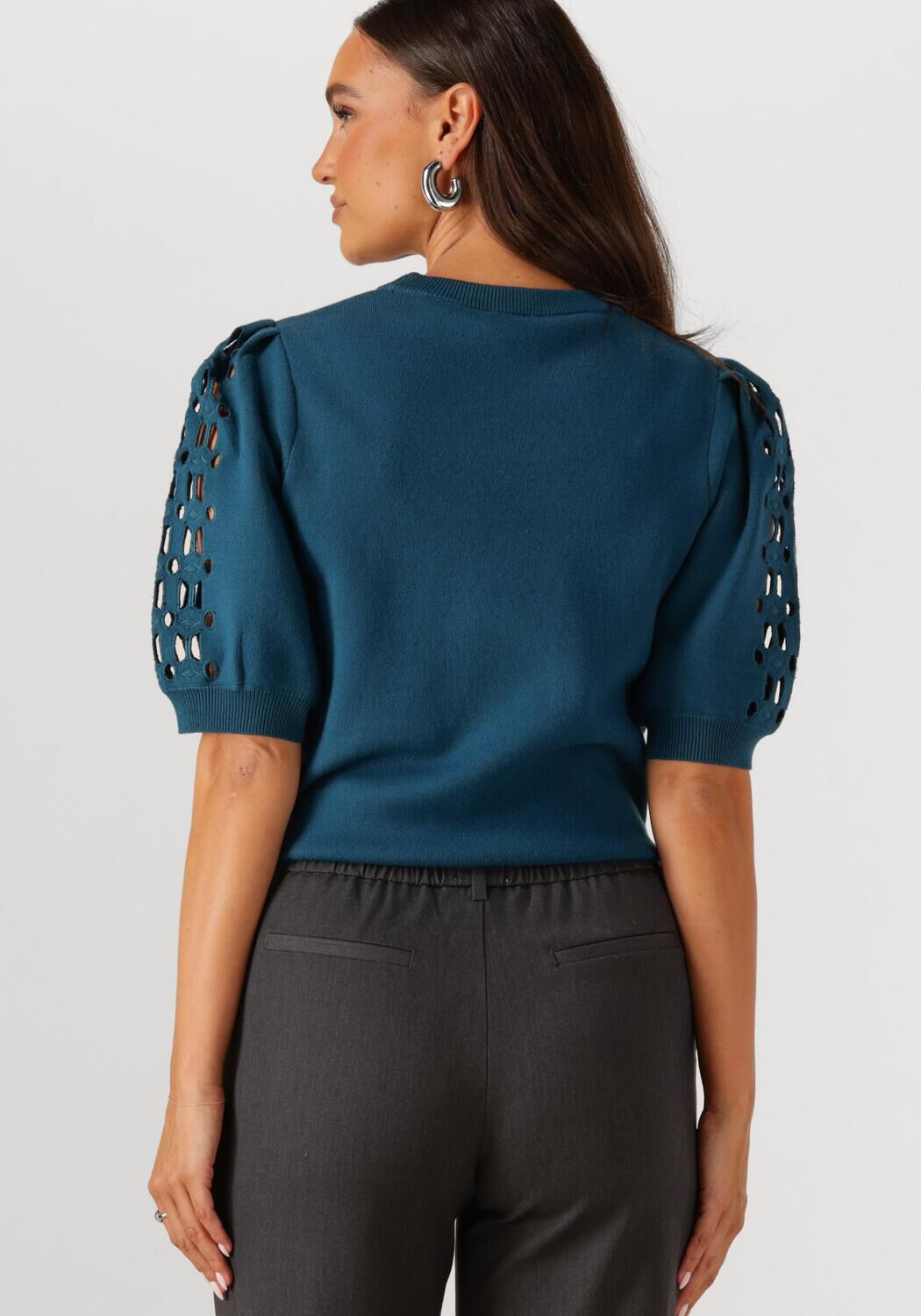 OBJECT Dames Truien & Vesten Objyuki S s Re Knit Pullover 140 Blauw