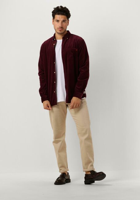 Bordeaux SCOTCH & SODA Casual overhemd ESSENTIAL CORDUROY - large
