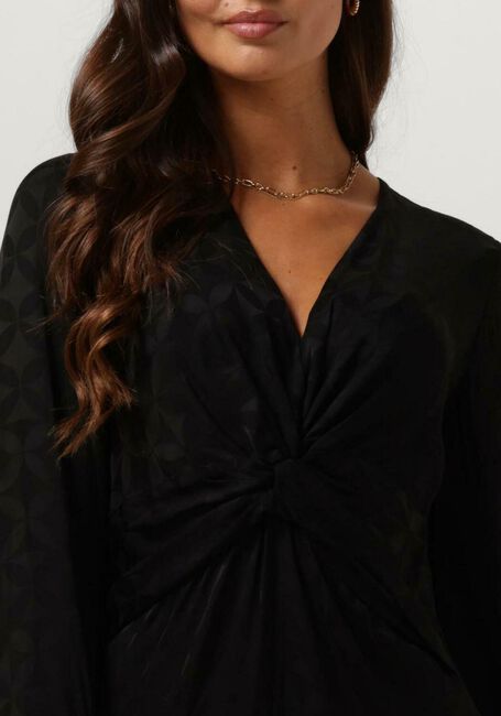 Zwarte IDANO Midi jurk DOUCE UNI - large