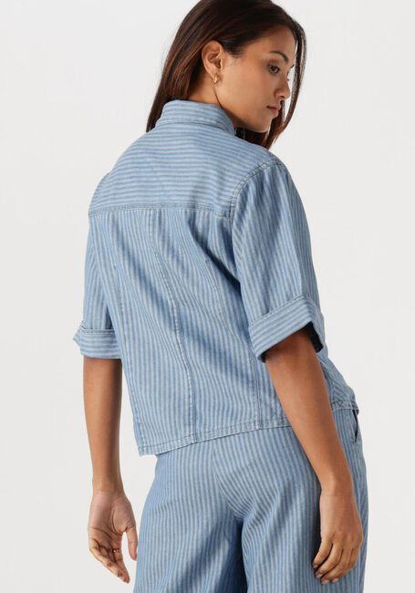 Lichtblauwe AAIKO Blouses SERENE STRIPE CO 568 - large