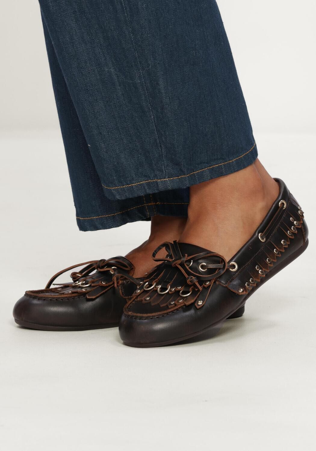 Bruine BIBI LOU Loafers AURELIE LOAFER - large