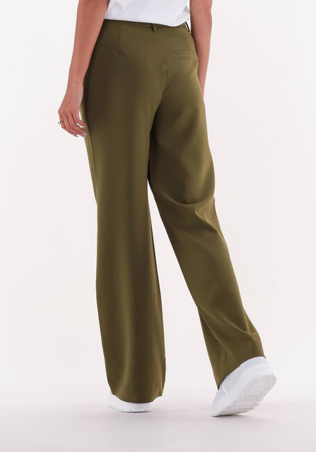 Olijf GESTUZ Wijde broek JOELLEGZ MW PANTS - large