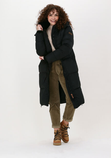Zwarte MOSCOW Gewatteerde jas MARCIANA - large
