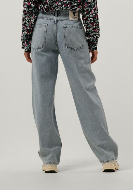 Blauwe ALIX THE LABEL Wijde broek BAGGIE DENIM PANTS - large