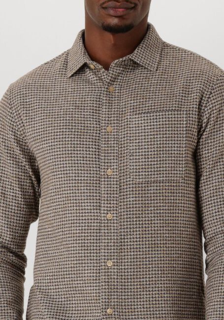 Bruine DSTREZZED Klassiek overhemd MATEJA SHIRT - large