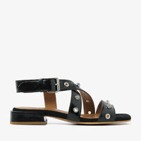 Zwarte VIA VAI Sandalen GIGI POLLY - medium