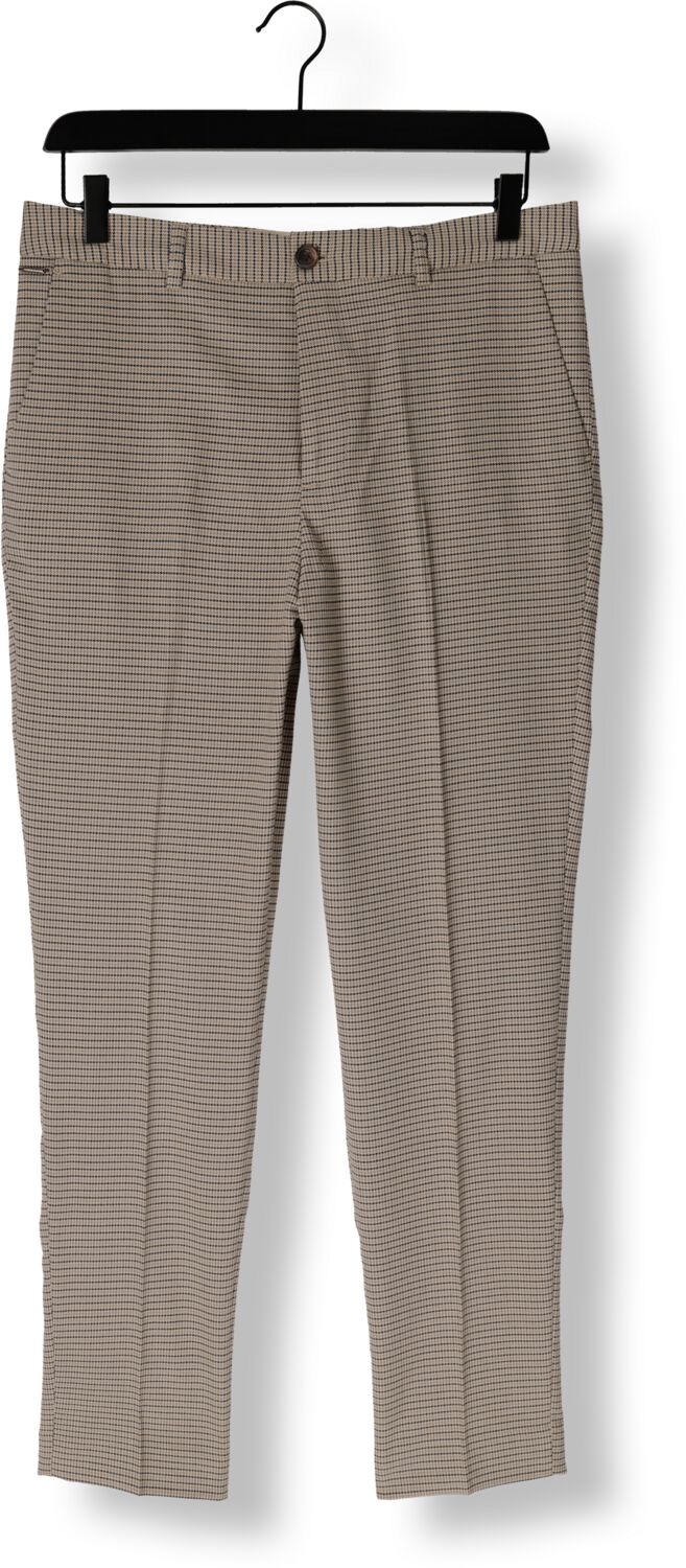 SCOTCH & SODA Heren Broeken Irving Classic Yarn-dyed Chino Taupe