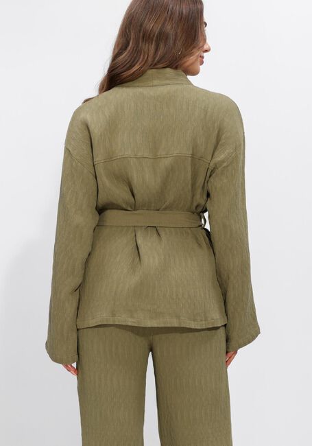 Olijf ANOTHER LABEL Blazers ALPERRINE CRINCKLE JACKET - large