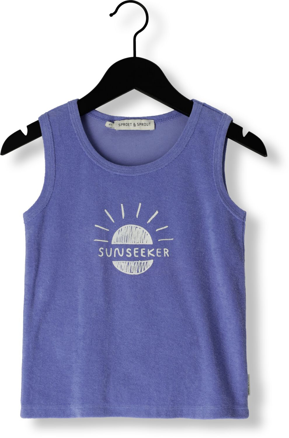 Sproet & Sprout Jongens Polo's & T-shirts Tanktop Terry Sunseeker Paars