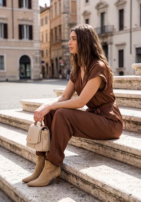 Bruine DANTE6 Jumpsuit SATIN JUMPSUIT - large