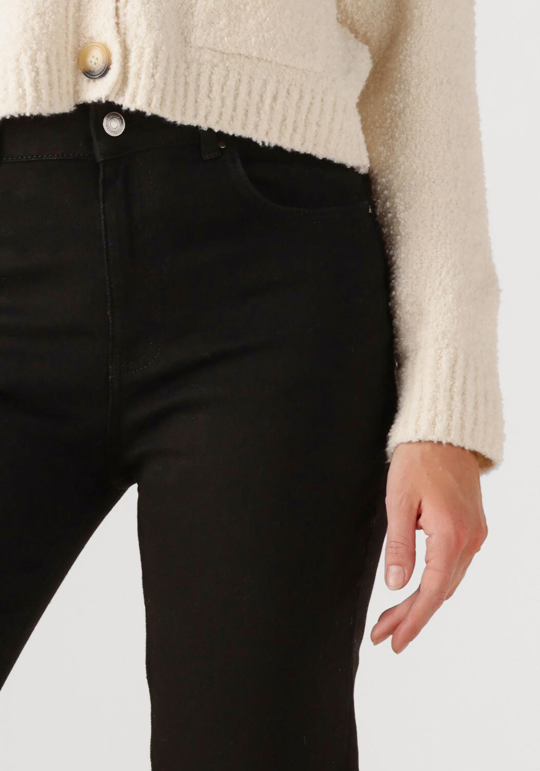 VANESSA BRUNO Dames Jeans Ethan Zwart