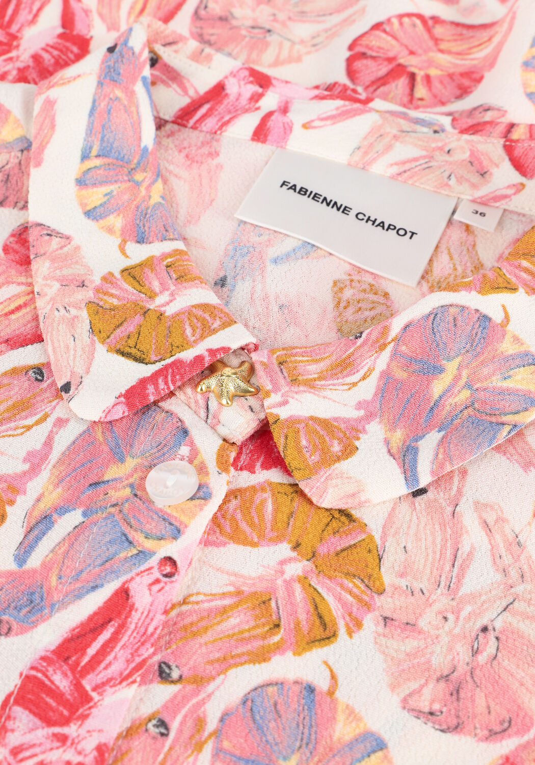 Roze FABIENNE CHAPOT Blouses GINA BLOUSE - large