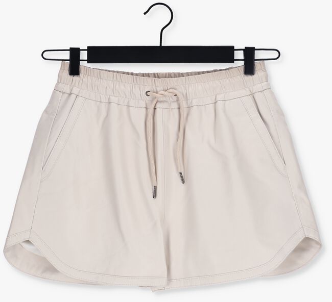 CO'COUTURE PHOEBE LEATHER CROP SHORTS - large