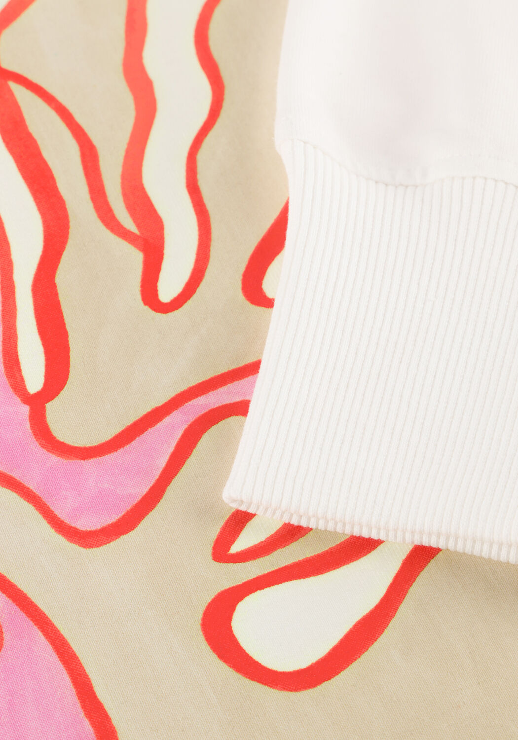 Witte POM AMSTERDAM Truien/vesten SWEATER MATCHPOINT WHITE - large