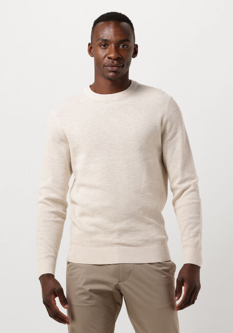 Ecru PROFUOMO Trui PULLOVER CREW NECK - large