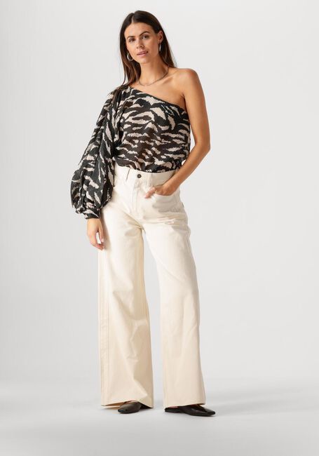 Zwarte BY-BAR Blouses BELLA ZEBRA BLOUSE - large