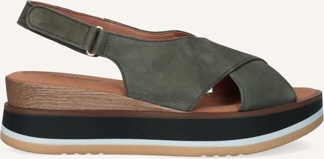 Groene GABOR Platte sandalen 683 Groene GABOR Platte sandalen 683 - large