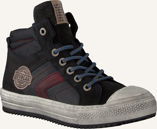 Blauwe DEVELAB Hoge sneakers 41165 Blauwe DEVELAB Hoge sneakers 41165 - large