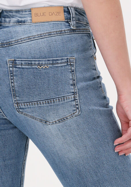 Blauwe SUMMUM Bootcut jeans BOOTCUT CROPPED JEANS TWILL ST - large