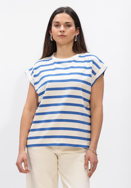 Blauwe BY-BAR Tops & T-shirts TOBI STRIPE TOP - large
