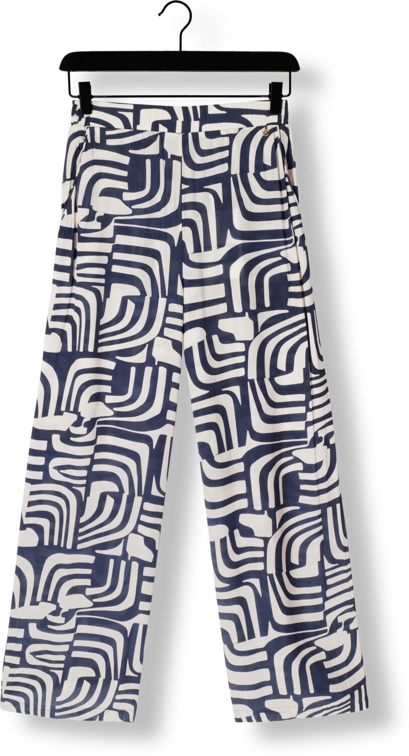 NUKUS Dames Broeken Josephine Pants Donkerblauw