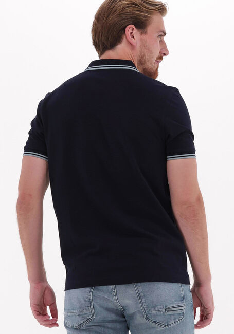 Donkerblauwe FRED PERRY Polo TWIN TIPPED FRED PERRY SHIRT - large
