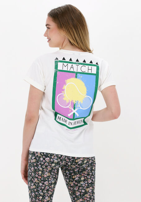 Beige COLOURFUL REBEL T-shirt MATCH BOXY TEE - large