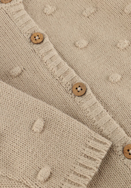 Beige LIL' ATELIER Vest NBNGABLE LS KNIT CARD LIL - large