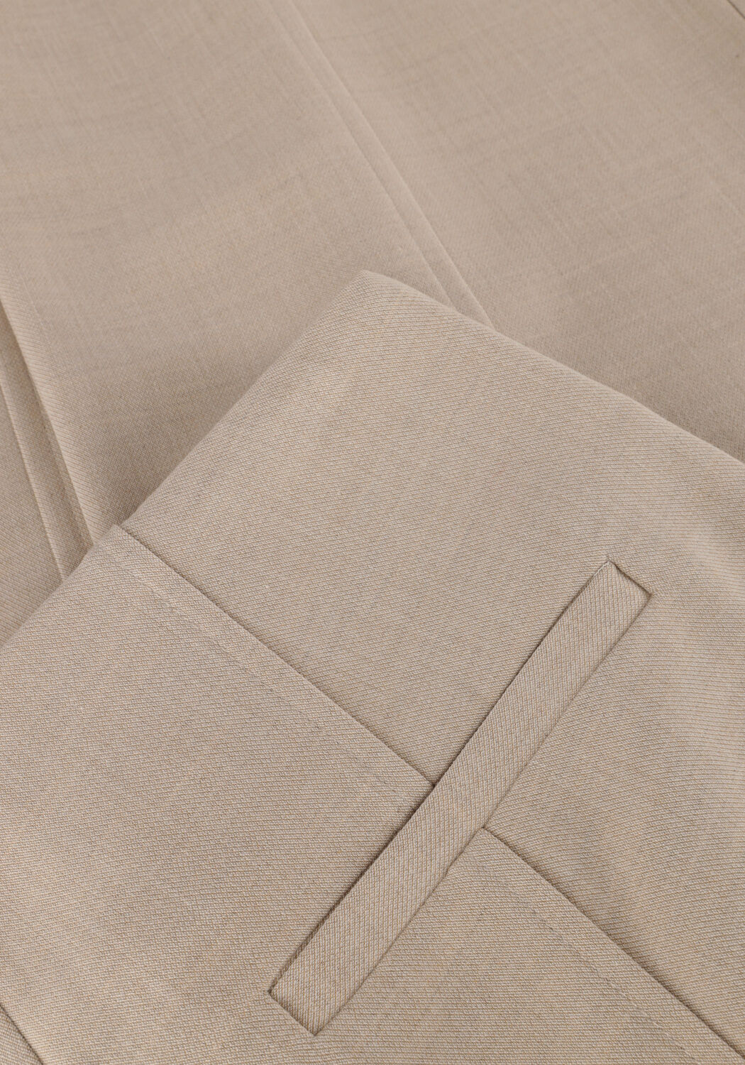 Zand MSCH COPENHAGEN Wijde broek MSCHMIRABELLE MICHELLE HW PANTS - large