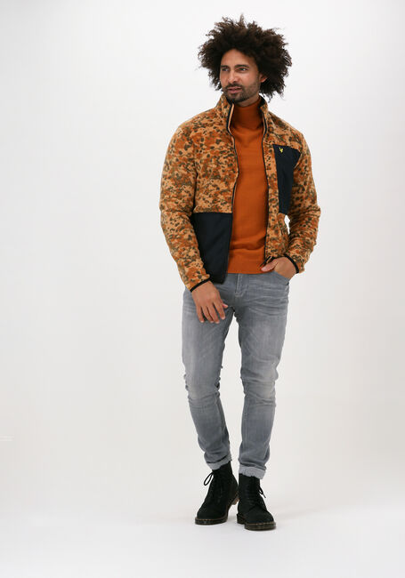 Oranje LYLE & SCOTT Coltrui ROLL NECK JUMPER - large