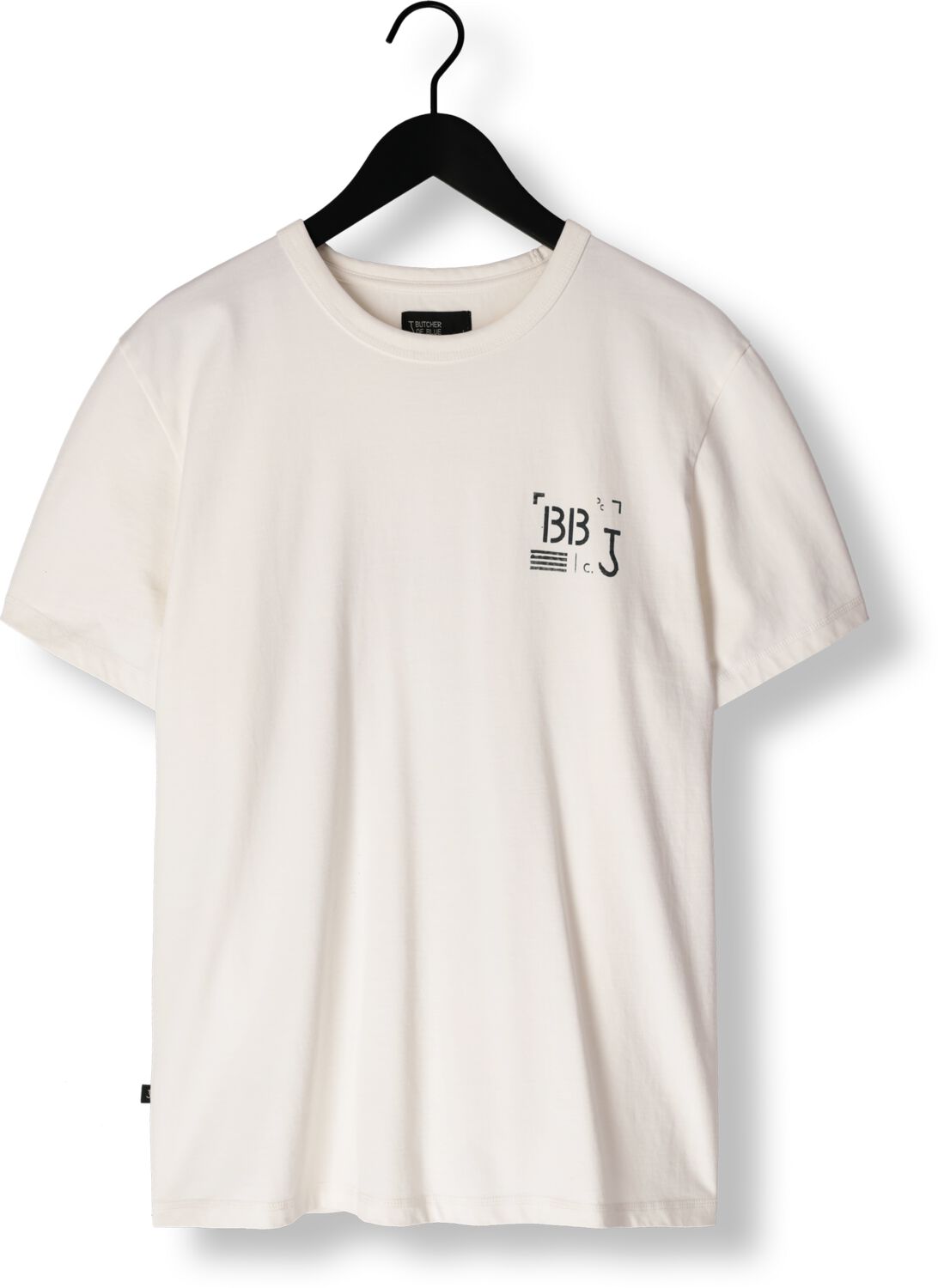 BUTCHER OF BLUE Heren Polo's & T-shirts Army Stencil Tee Wit