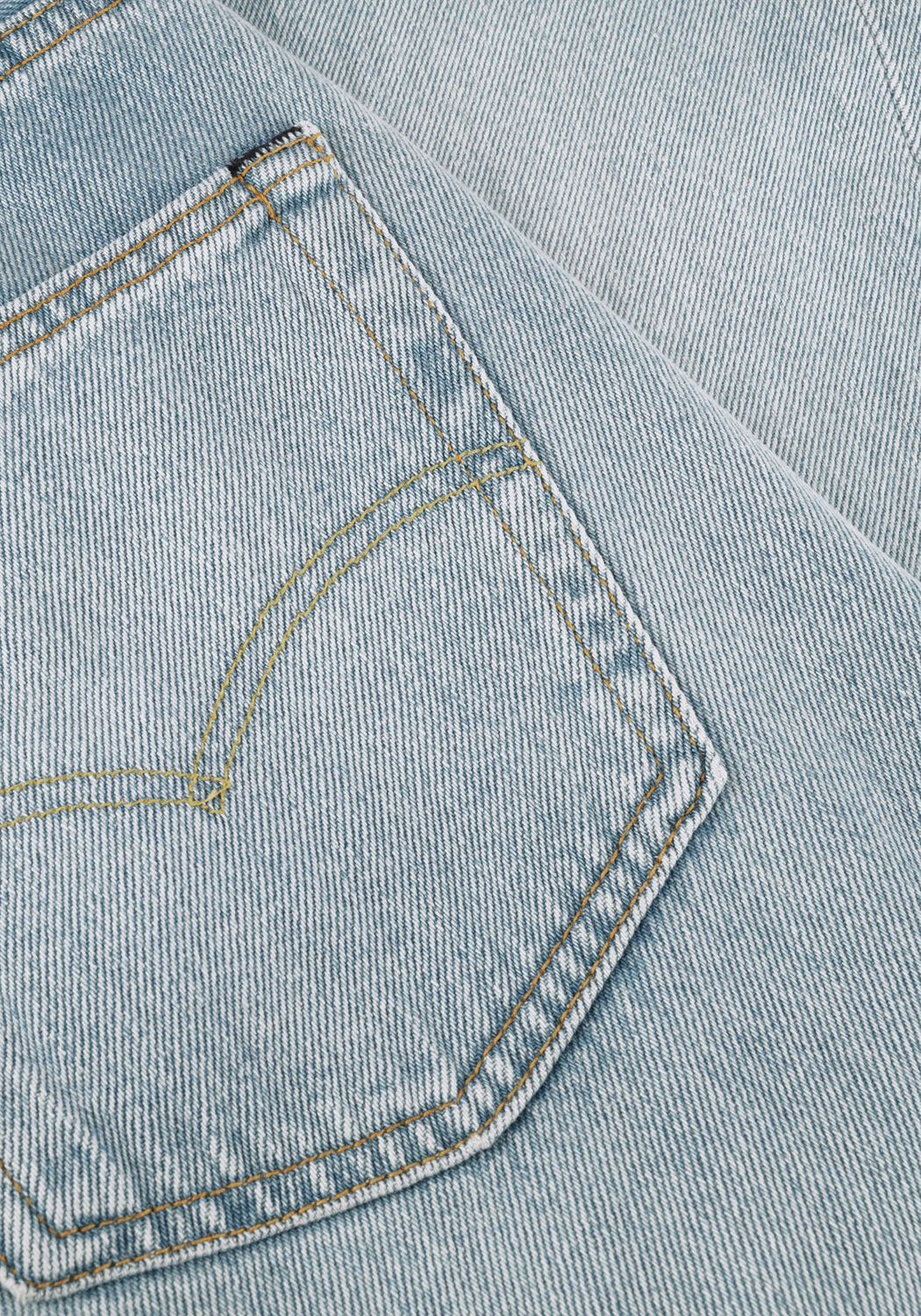 Lichtblauwe LEVI'S Straight leg jeans 501 RELAXED - large