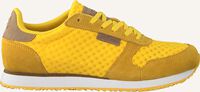 Gele WODEN Lage sneakers YDUN SUEDE MESH - medium