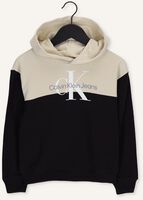 Zwarte CALVIN KLEIN Trui CLR BLOCK MONOGRAM HOODIE Zwarte CALVIN KLEIN Trui CLR BLOCK MONOGRAM HOODIE - medium