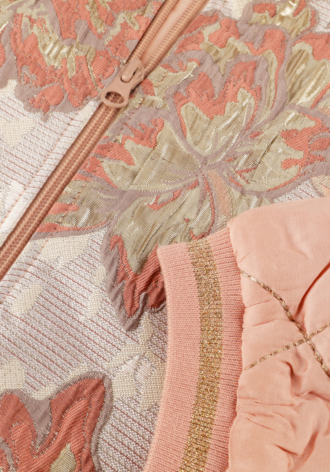 Roze SUMMUM Jassen JACKET ROSE JACQUARD MIX - large