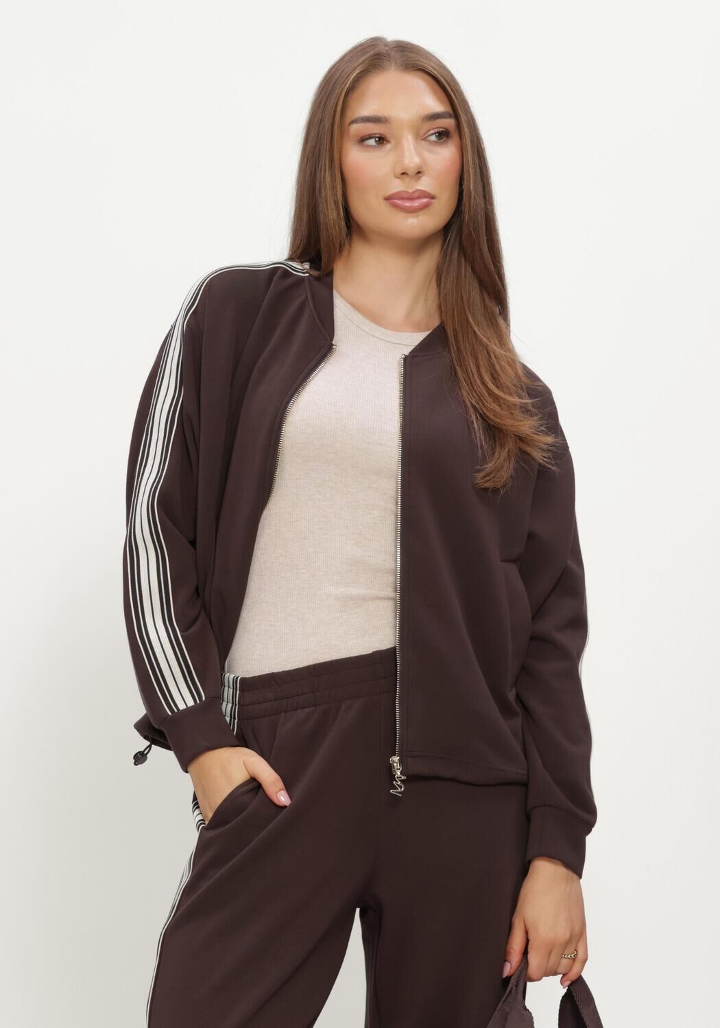 Bruine MOS MOSH Jack MMARDIE LS ZIP SWEATCARDIGAN - large