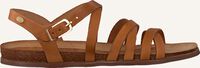 Cognac FRED DE LA BRETONIERE Platte sandalen 170010105 FRS0655 - medium