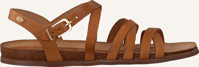 Cognac FRED DE LA BRETONIERE Platte sandalen 170010105 FRS0655 Cognac FRED DE LA BRETONIERE Platte sandalen 170010105 FRS0655 - large