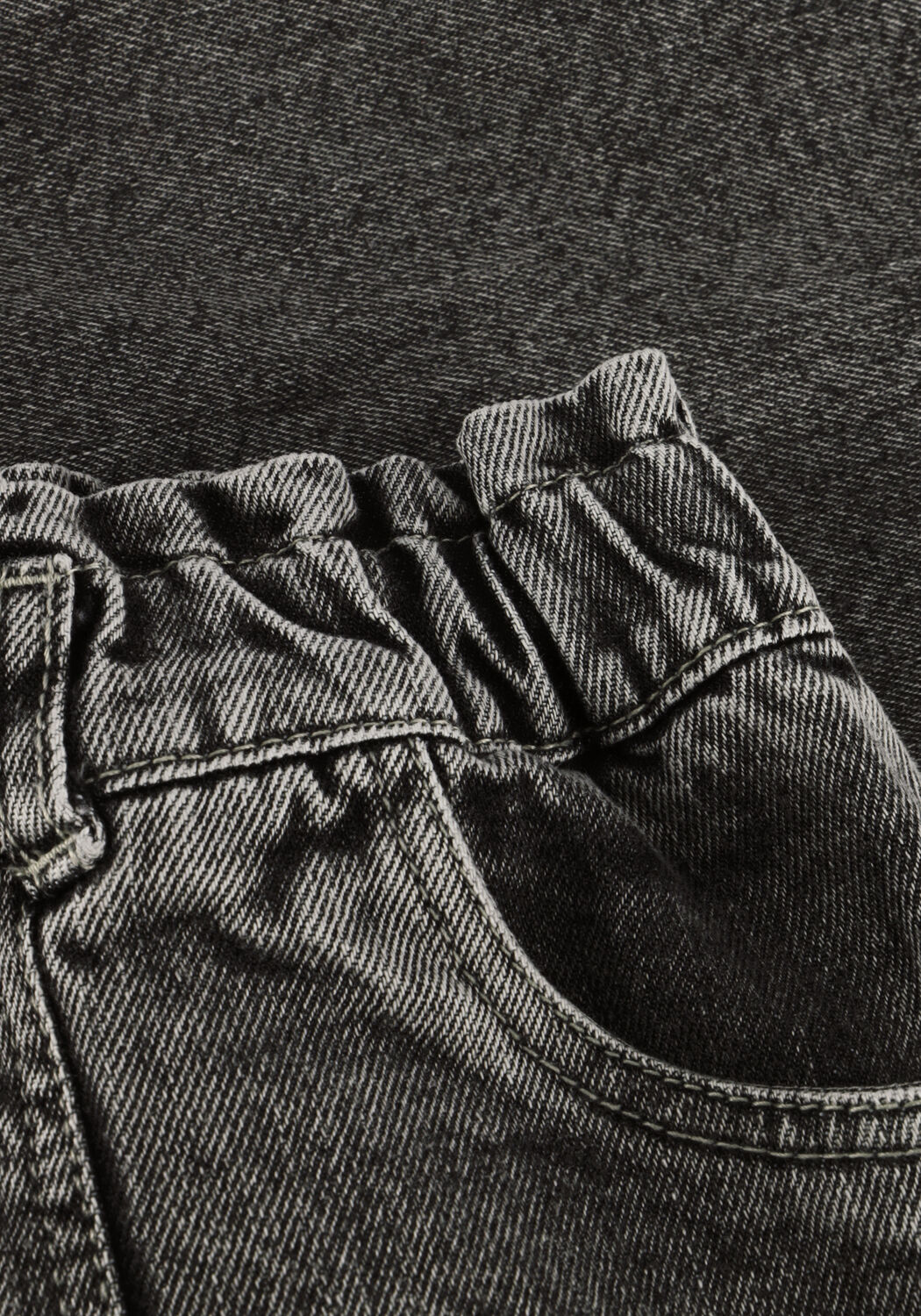 Donkergrijze JENEST Minirok UMA DENIM SKIRT - large