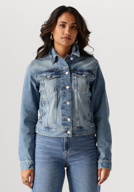 Lichtblauwe TOMMY JEANS Spijkerjas CLASSIC TRUCKER JACKET AI8113 - large