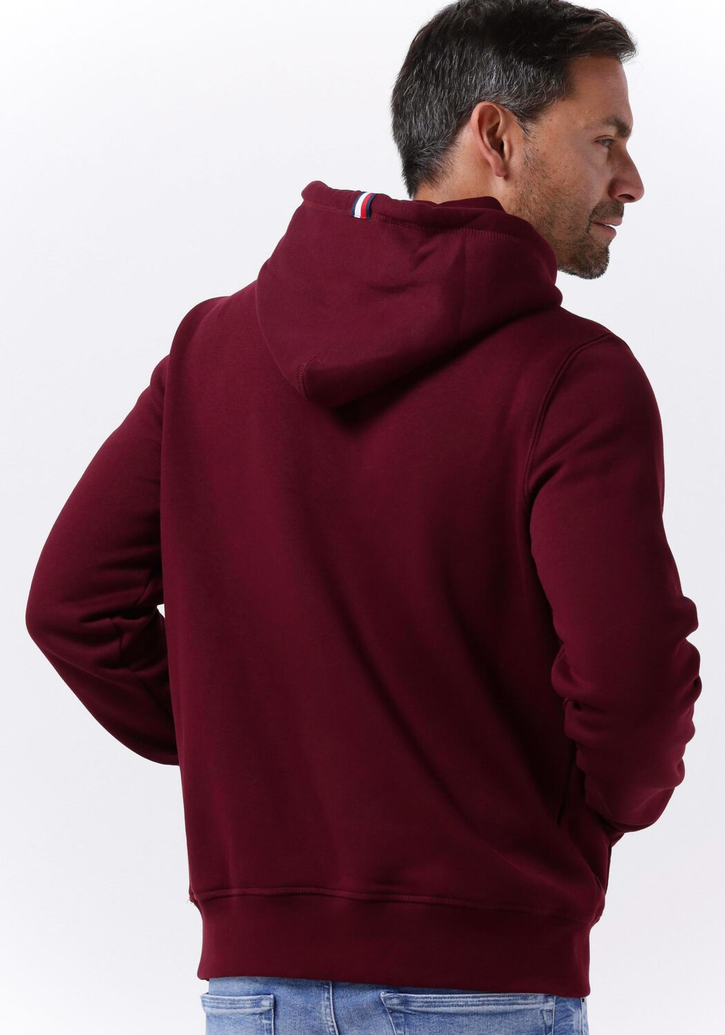 bordeaux tommy hilfiger sweater essential monogram hoody