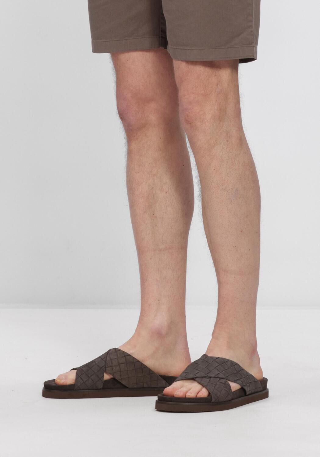 Bruine STEFANO LAURAN Slippers 26001 - large