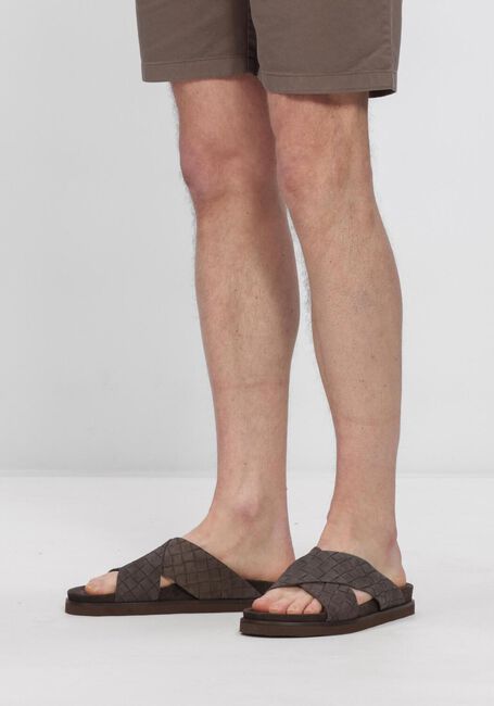 Bruine STEFANO LAURAN Slippers 26001 - large