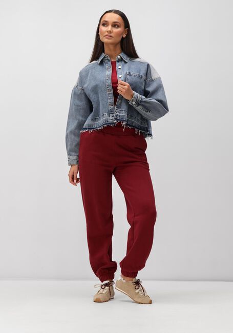 Bordeaux ALIX THE LABEL Tops & T-shirts LADIES KNITTED LONGSLEEVE TOP - large