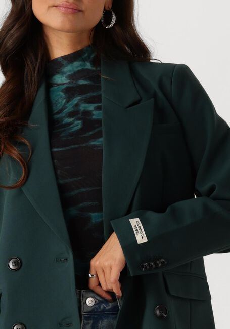 Groene COLOURFUL REBEL Blazer RIKKI UNI DOUBLE BREASTED BLAZER - large