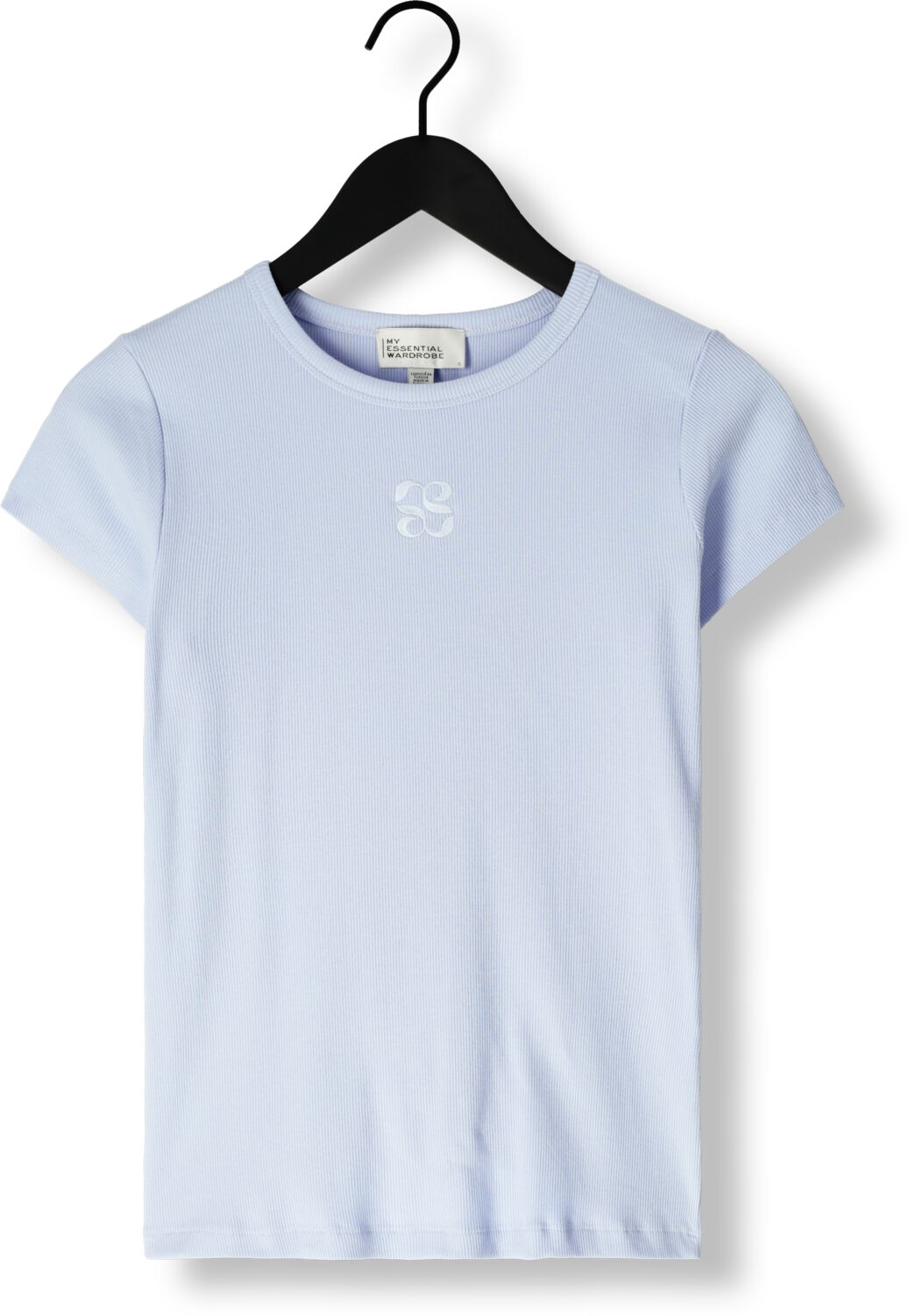 MY ESSENTIAL WARDROBE Dames Tops & T-shirts Mandymw Tee Lichtblauw